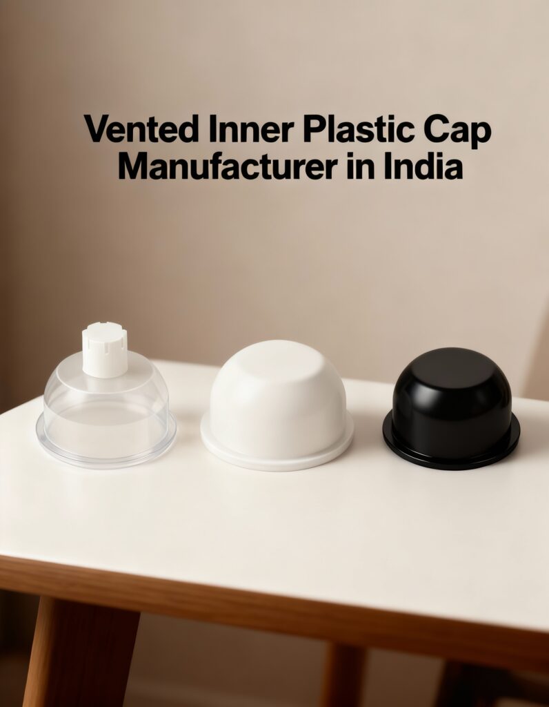 Vented Inner Plastic Cap Manufacturer in India